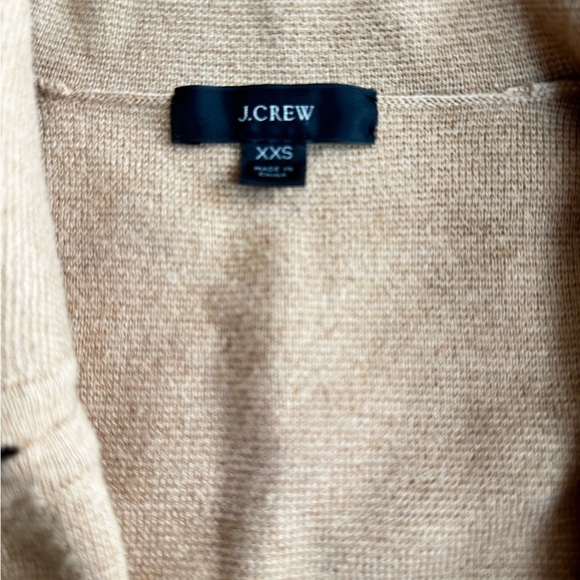 J. Crew Cream Cardigan Sweater Cozy Wool Blend - Picture 8 of 11